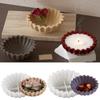 Flexible Sturdy Silicone Epoxy Resin Castes Mold Flower Shaped Tray Dishes Molds for Craft and Home Decoration