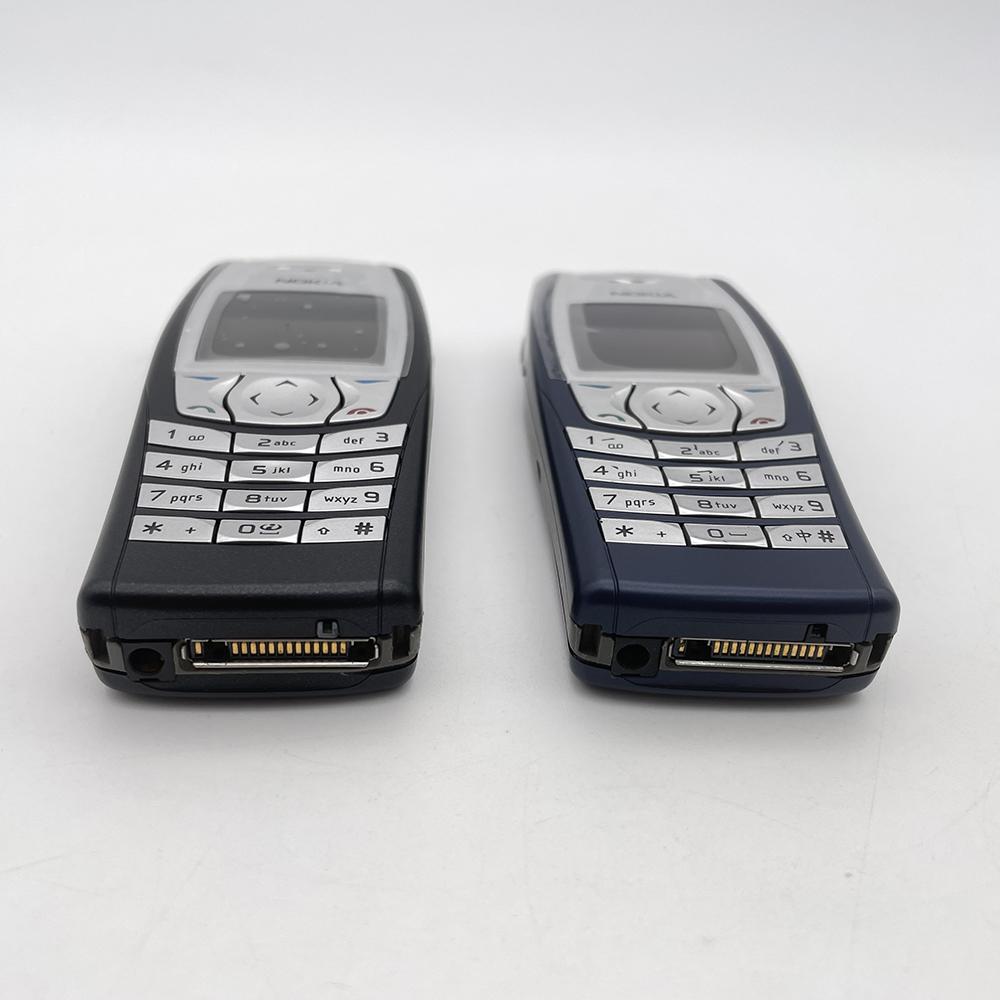 Восстановленный оригинальный мобильный телефон Nokia 6610 с 1 SIM-картой