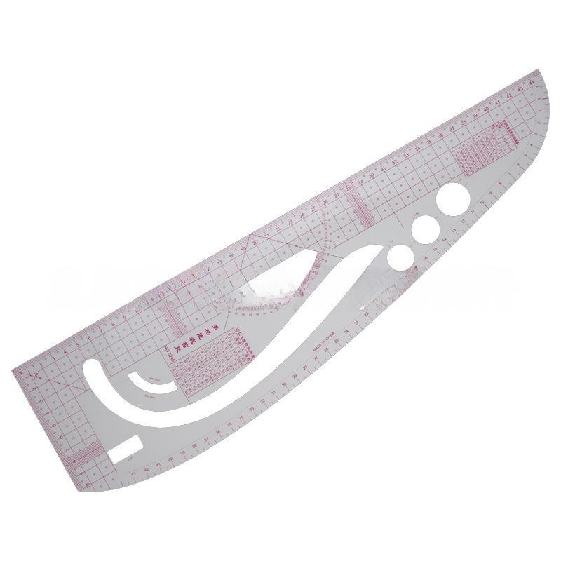 Многофункциональная линейка для создания выкроек одежды: Швейный инструмент для точной резки по кривой
