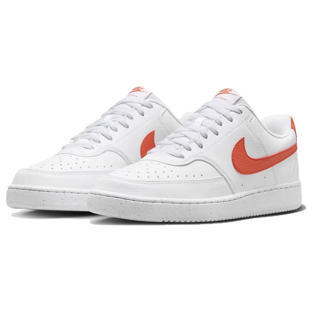Nike Court Vision Low Next Nature Белые красные мужские кроссовки Picante DH2987-108