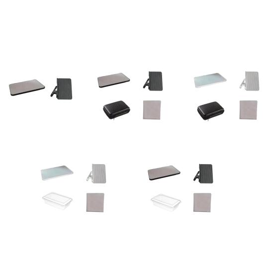 Reflection Photo Mirror for Smartphones Universal Clip-on Glass Lens Adjustable Glass Vertical Clip On Selfie Mirror for Travel & Selfie Photography