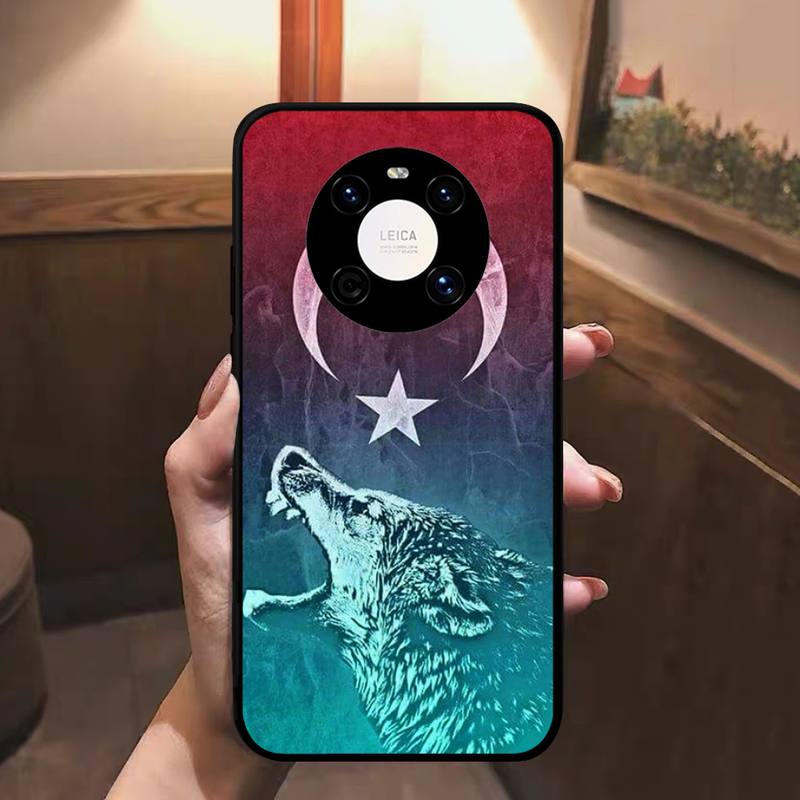 Чехол для телефона с флагом Турции, Стамбула, Анталии, Мустафа, волка для Huawei Nova 7 Se 5 3i 3e 3 2 5i Mate 10 20 Lite 30 40 Pro 20x9