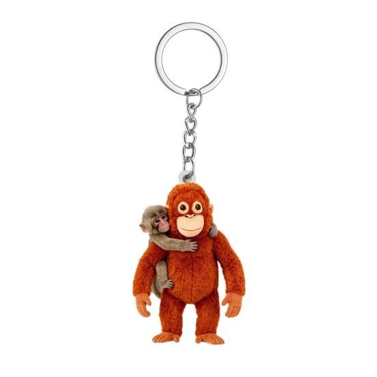Keychain Pendant 2D Acrylic Long Arm Monkey Charm Key Chain Bag Wallet Charm Lightweight Backpack Accessories