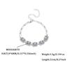 925 Sterling Silver High-End Radiant Moissanite Bracelet for Women - Fashionable Jewelry