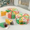 12pcs Christmas Present Box Handmade Xmas Wreath Boxes New Advent Calendar  Holiday Decor
