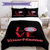 Bayern Munich Personalized Text Bedding Set Suitable for Bedrooms Soft Bedding Home Decor Christmas, WeddingPerfect