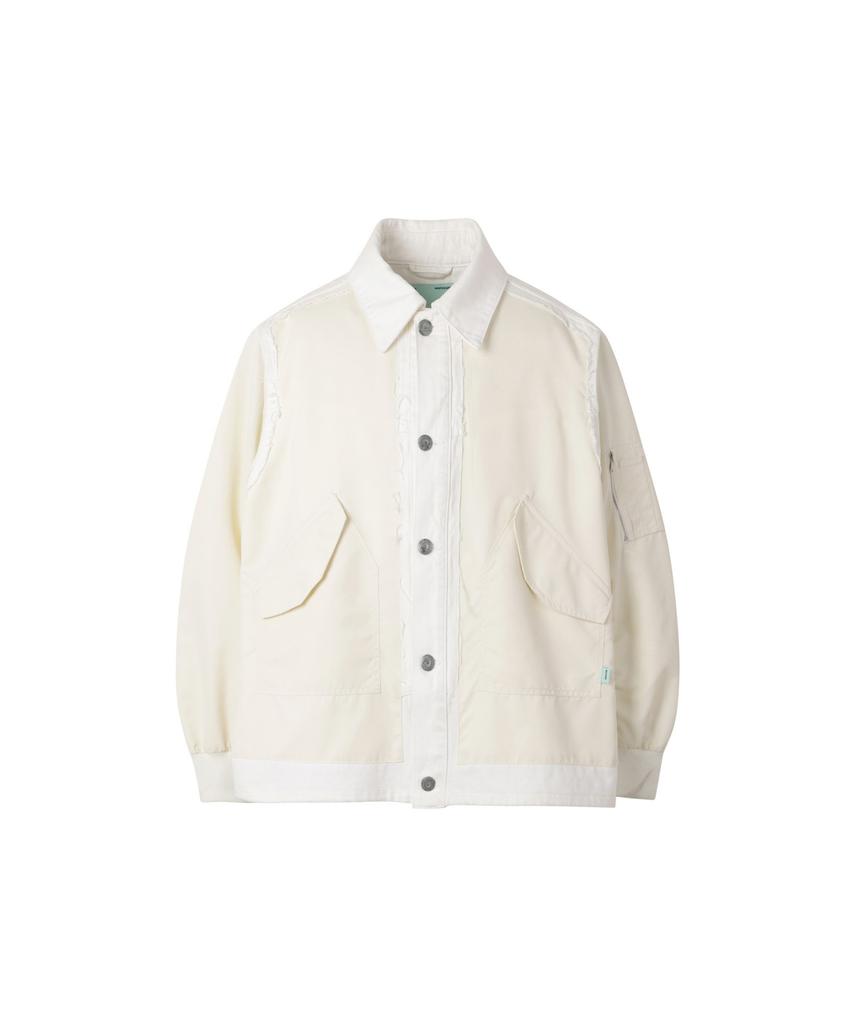 Recode (Re;Code × Objects Iv Life By Daniel Arsham) Ma-1 Mixed Jacket R0Jaa25200Whx