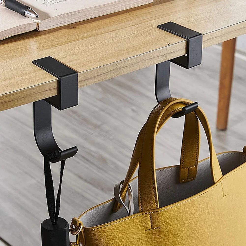 Punch-free Desk Edge Hook Adjustable Gaming Headset Desk Hanger Backpack Storage Hanging Hook Holder Home Office Organizer