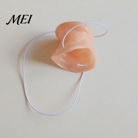 Pig Nose Prop Realistic Nose, Soft Snout Masque with Elastic Costume Band, Animal Accessories for Halloween Cosplay Party, Performance Festival