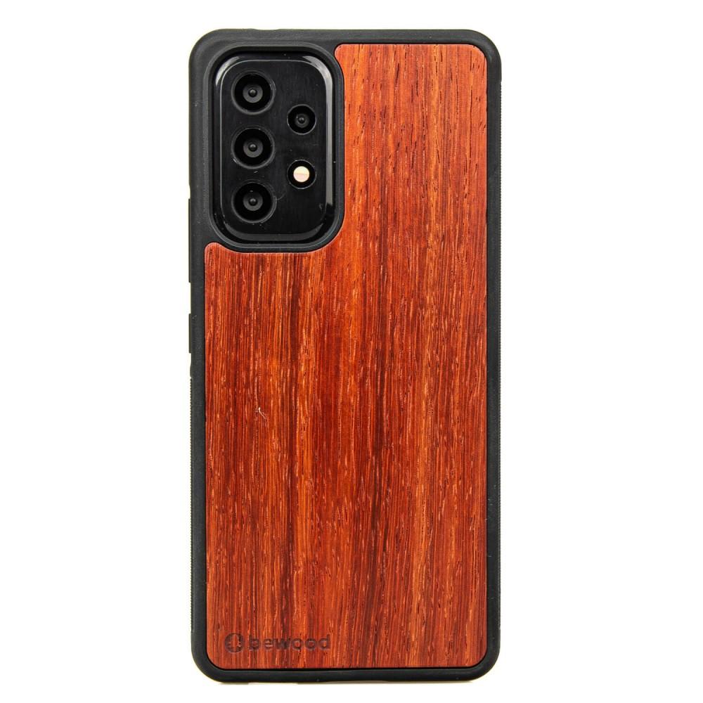 Wooden Case for Samsung Galaxy A73 5G padouk