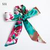 Good Ties Ribbon Small Scarves Silk Spring and Summer Long Scarves Girls Thin Narrow 4cm*85cm Hair Band Bundled