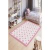 Decorative Non-Slip Base Star Patterned Children's Carpet Special Design, Thin, Washable Carpet