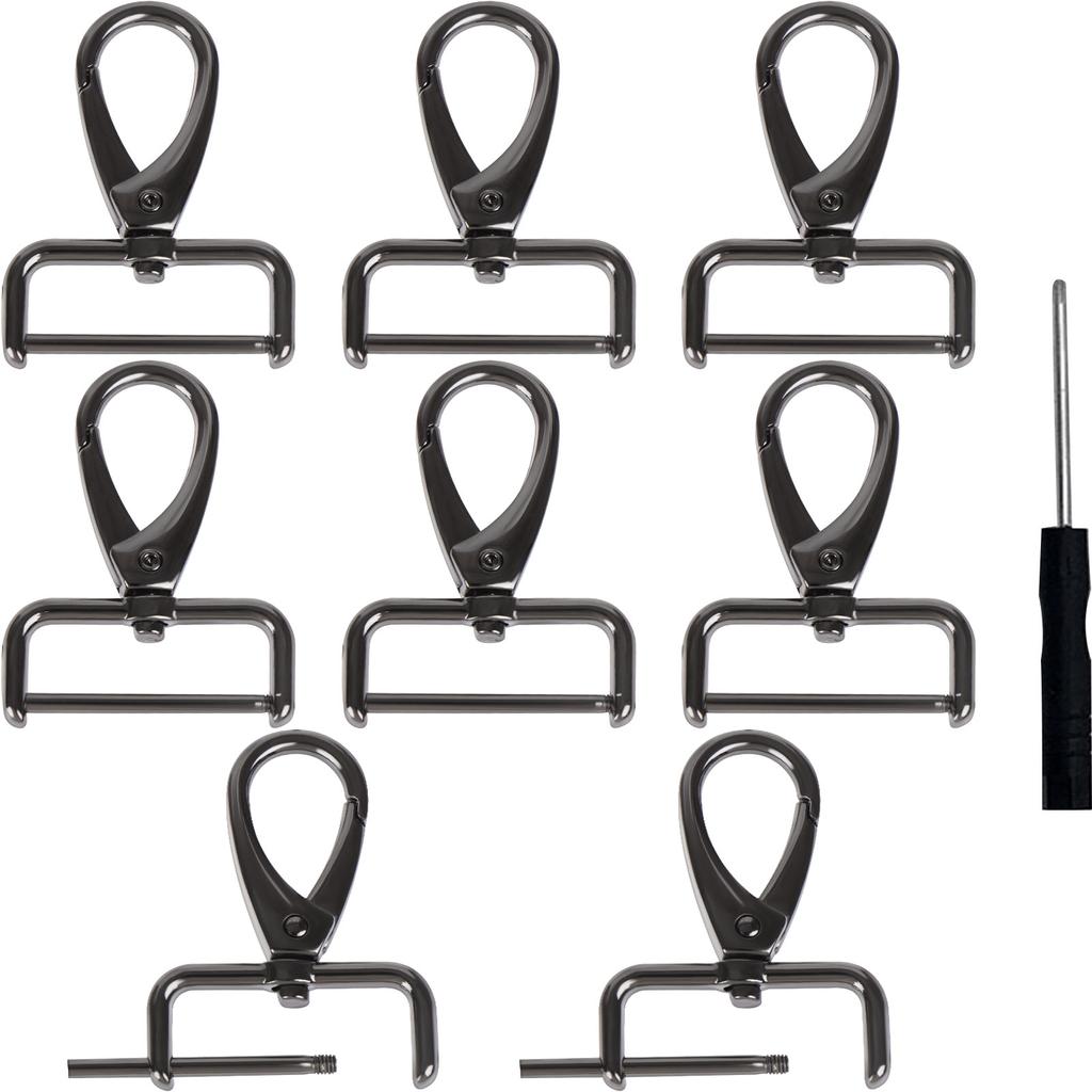 8 шт. сменные D-образные кольца поворотные карабины поворотный зажим-защелка лобстер C