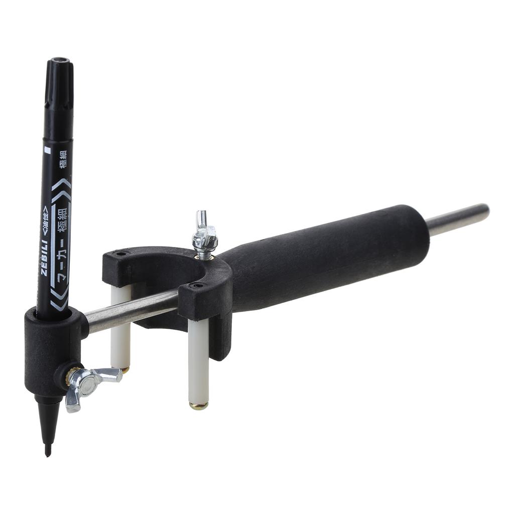 Upgraded Car Wheel Eyebrow Parallel Scriber Sheet Metal Dent Repair Tool Steel Material 0-20cm Automotive Repair Tool