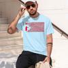 Abstract T-Shirt Red Wave Pattern Summer Casual Wear Gift For Lovers 2026 Model Short-sleeve crewneck TShirt Classic C