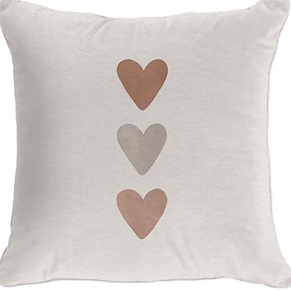 Modern Minimalist INS Rainbow Pillowcase Fresh Printed Linen Cushion Pillowcase Living Room Sofa