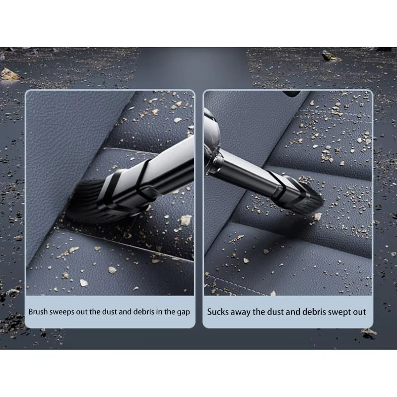 2025 Новый 15000PA Мини-пылесос для автомобиля 4 в 1 Мощная чистящая машина Мощное всасывание Ручной автомобильный беспроводной портативный бытовой прибор