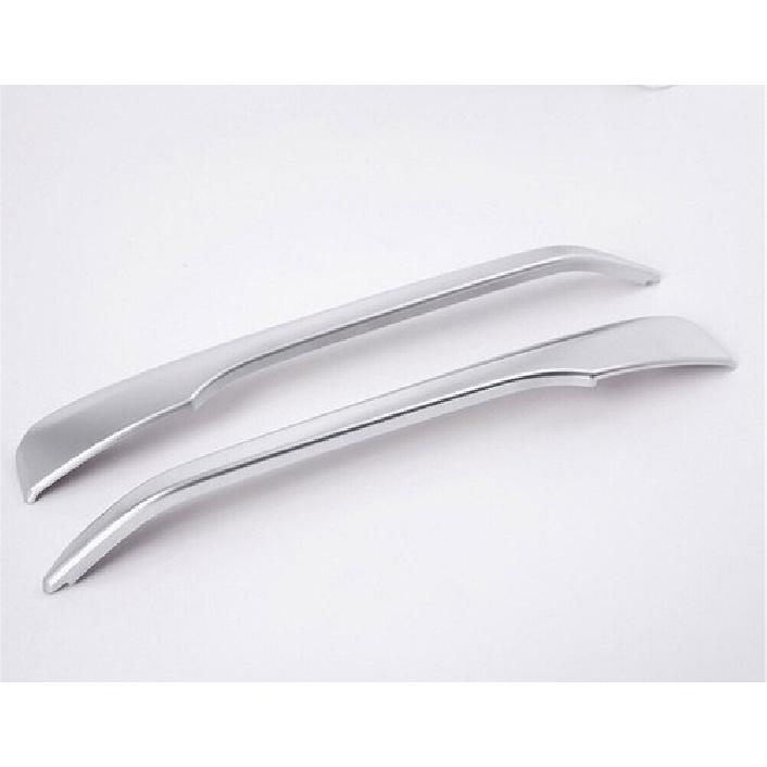 Silver Abs Front Fog Light Lamp Strip Cover For Bmw X1 F48 2016- Accessories