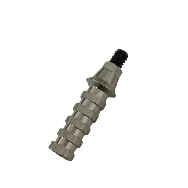 Dental Hex Base Screw 1 Piece Temporary Abutment Fit for Osstem Multi Unit Dental Implant Repair Accessories