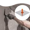 Aluminum Plaster Mortar Board Holder Round Corner Easy To Hold with Comfort Grip Plastering Tool for