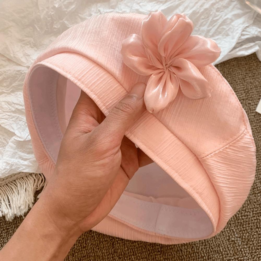 Versatile Painter Hat French Style Artist Cap Breathable Flower Beret  Holiday