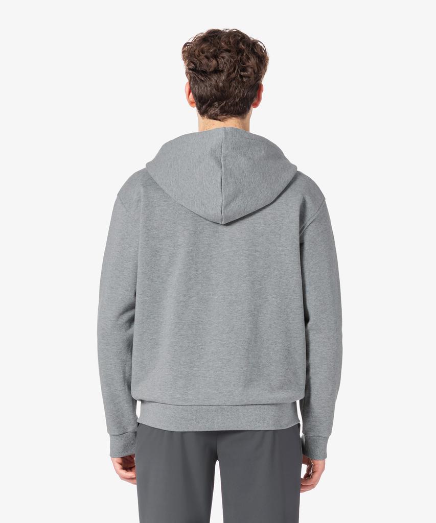 Мужская толстовка Lacoste на молнии из французского терри Базовая Sh317E-56G 5Hi