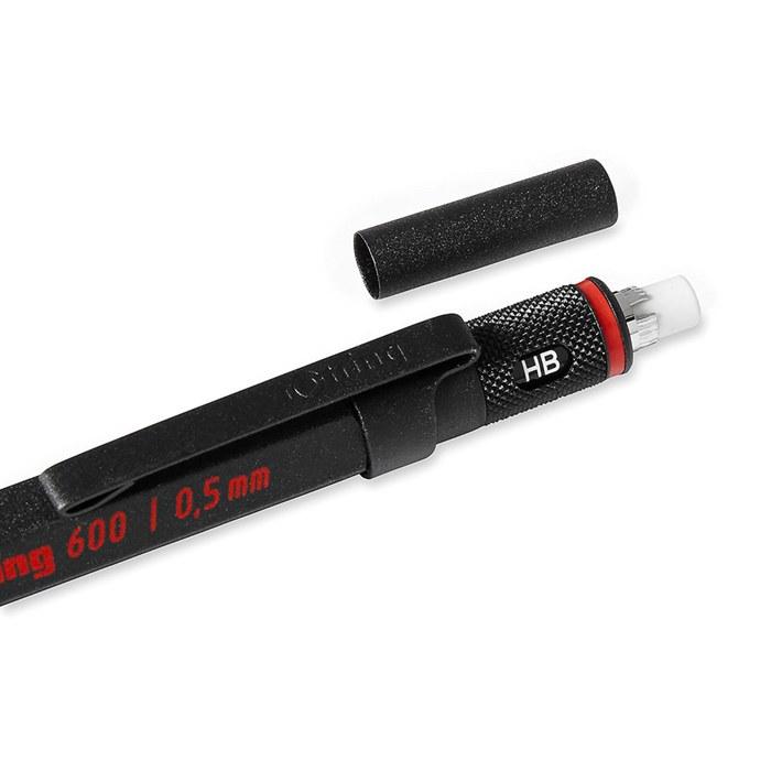 Механический карандаш Rotring 600 0,5 мм Черный 1904443