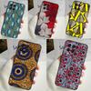 Ткань с африканским восковым рисунком для чехла Samsung Galaxy M13 M33 M53 M12 M32 M52 M14 M34 M54 M20 M51 M21 M30s M31s M15 M55