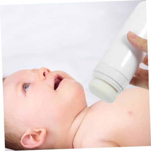 SHOWERORO Powder Puff Box, Loose Powder Dispenser, Baby Powder Box, Powder Puff and Container, Baby Powder Dispenser, Talcum Powder Dispenser, Baby Po