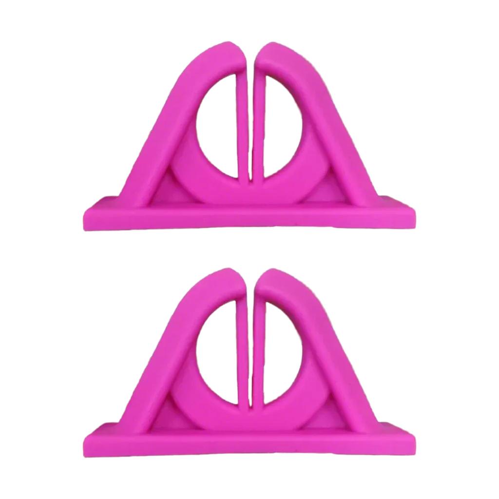 2Pcs Fishing Rod Display Clamp Fishing Rod Fixing Bracket Wall Mount Fishing Rod Fixing Clip Fishing Rod Storage Clip