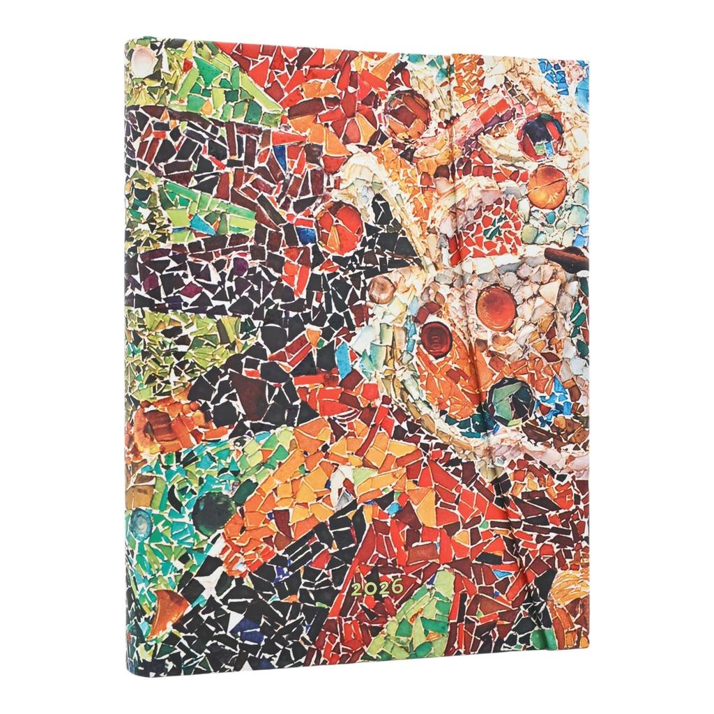 Paperblanks DE0796-9 Gaudi's Sun 2026 Hardcover Diary, Ultra, English Edition