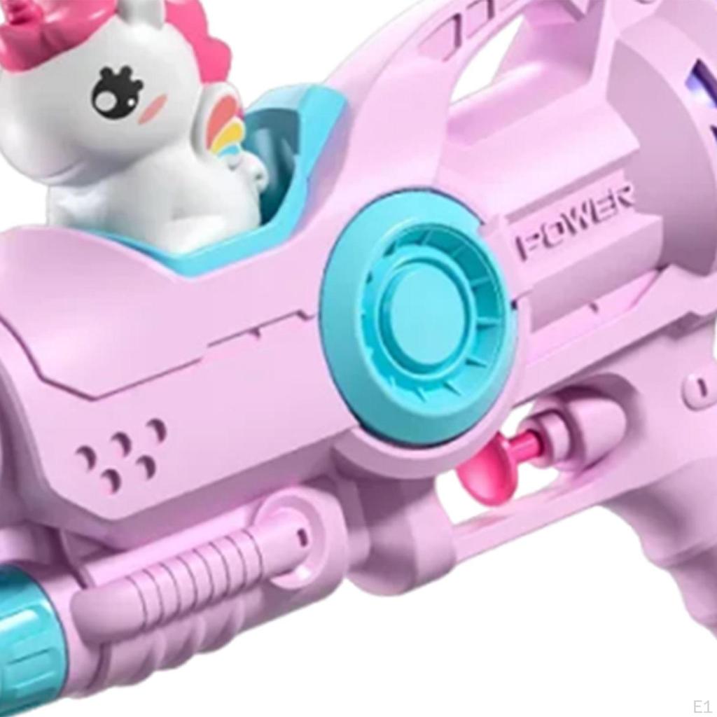 Водная игрушка Портативная Двойное сопло Легкая в использовании Легкая для детей Прочная Универсальная Розовая