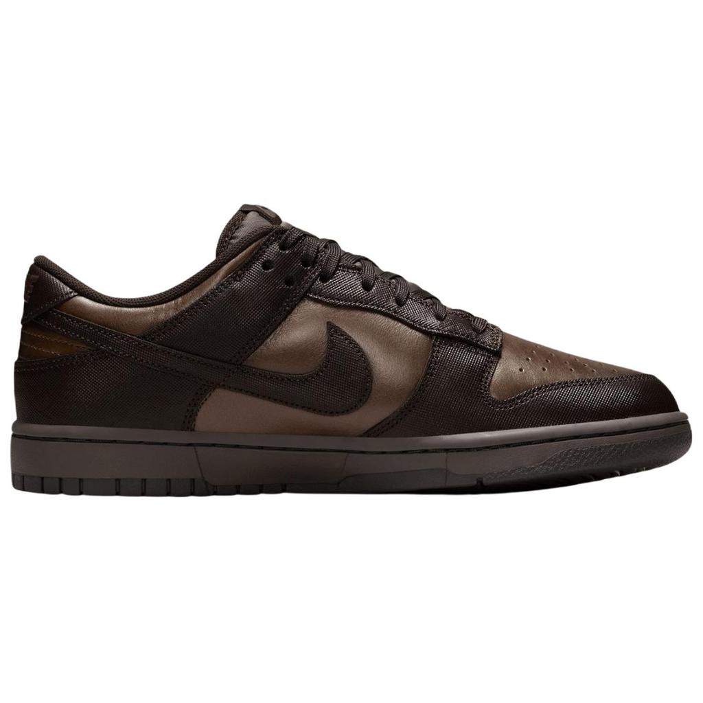 Nike Кроссовки Dunk из износостойкого материала Низкие кеды для скейтбординга Унисекс Коричневый Черный HQ1979-001