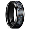 Vintage Viking Celtic Dragon Rings For Men Women Inlay Carbon Fiber Hiphop Men Stainless Steel Rings Wedding Band Jewelry Gifts