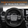 Nlzh6 Для Toyota Чехол на руль из перфорированной кожи с текстурой под карбон Chr Yaris Auris Corolla Rav4 Land Cruiser Prado Hilux