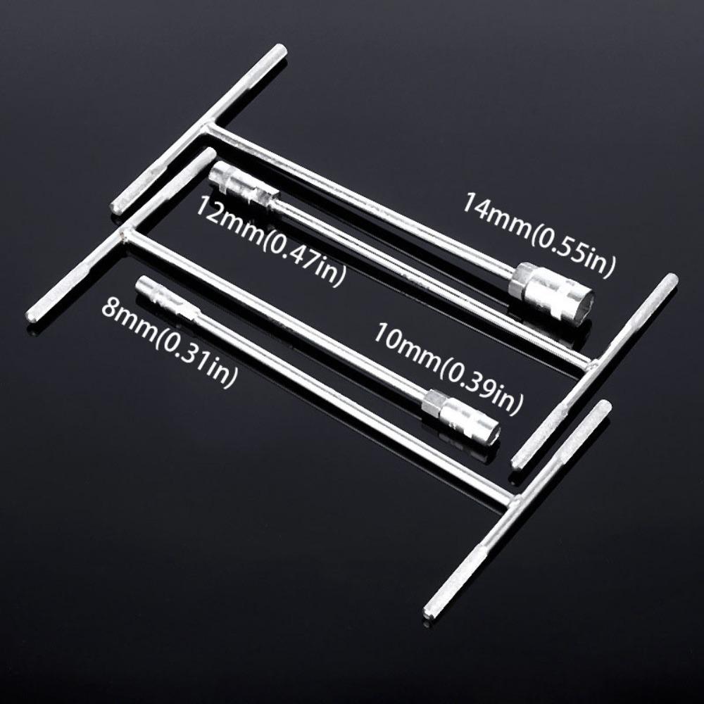 CR-V Steel Universal Socket Wrench Lengthen Design Allen Key Wrench Hex Socket Wrench Car Repair