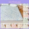 Bear Dog Butterfly Flower Pattern Latex Summer Sleeping Mat Set Gift Bedding
