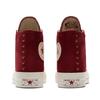 Converse Chuck Taylor All Star 1970-е Модные Универсальные Высокие Кеды из Канваса Женские Красные