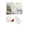 Large Size Removable Hot Water Bag With Plush Cover And Pompom