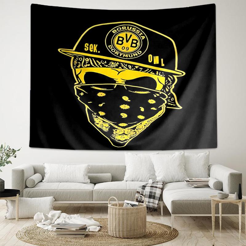 1pc Borussia Dortmund Tapestry, Living Room, Bedroom, Office, Party Decor, Ideal Festive Gift