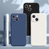 Квадратный жидкий силиконовый чехол для iPhone 16 15 14 Plus 11 12 13 14 Pro Max 12 13 mini роскошный защитный чехол для камеры