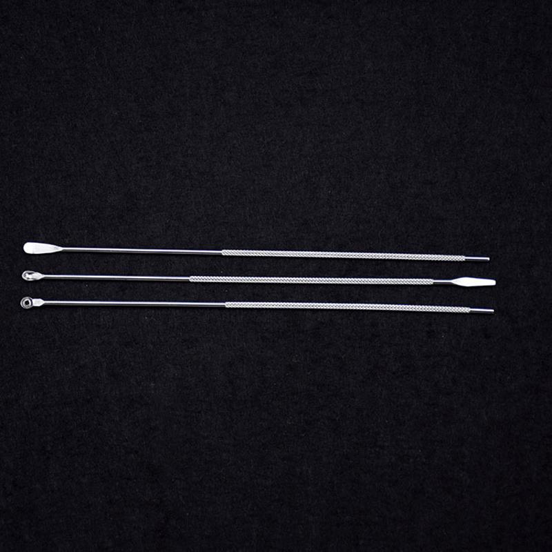 Ложка для уха из нержавеющей стали, лопатка для ушной серы, кюретка для удаления ушной серы, очиститель для ушных палочек, инструмент для детей и взрослых, здравоохранение