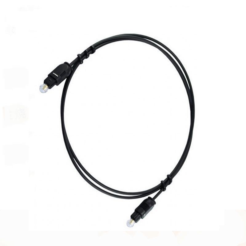 Digital Optical Fiber Audio Cable for TV Soundbar & Echo, SPDIF Output