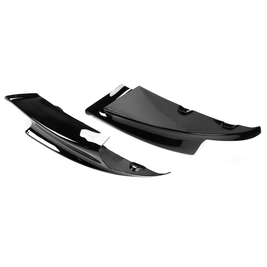 Pair Front Bumper Spoiler Lip Deflector Splitter Fit for E90 E92 E93 M3 2007?2012Glossy Black