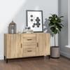 VidaXL Buffet Sonoma Oak 100x36x60 Cm Engineered Wood 812522