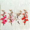Artificial Flowers Plum Blossom Branch Simulation Plum Blossom Flower Bouquet Silk Flower Wedding Party Table Home Decoration
