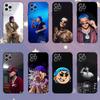 Чехол для телефона 'Blessd Cantante Rapper' для iPhone 16,15,14,13,12,11,Mini,Pro,SE,MAX Белый Матовый Ударопрочный Чехол
