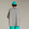 Fear of God Футболка из тяжелого джерси с короткими рукавами Essentials Темно-вересковая овсянка Мужские топы Серые 125SP242003F