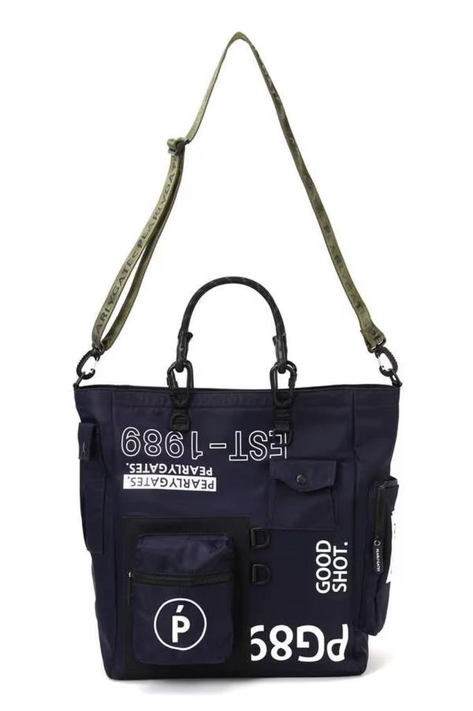 Tote Bag Golf Large Capacity FR [PEARLY GATES] (Military & Work) / / 053-4281101 120_Navy