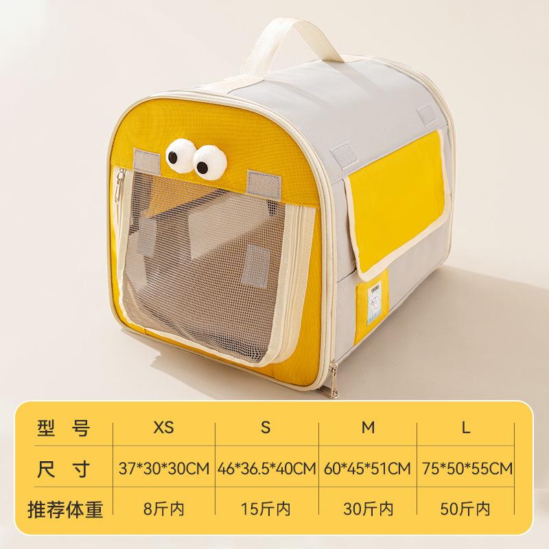 All-Season Dog Bed Washable Pet Tent for Indoor Outdoor Car Use, Cozy Cat Dog House with Removable Cover